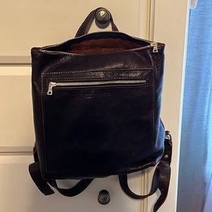 Portland Leather backpack handbag